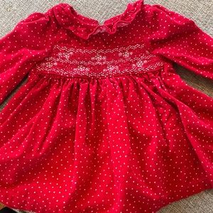 Bonnie Baby Vintage Holiday Dress